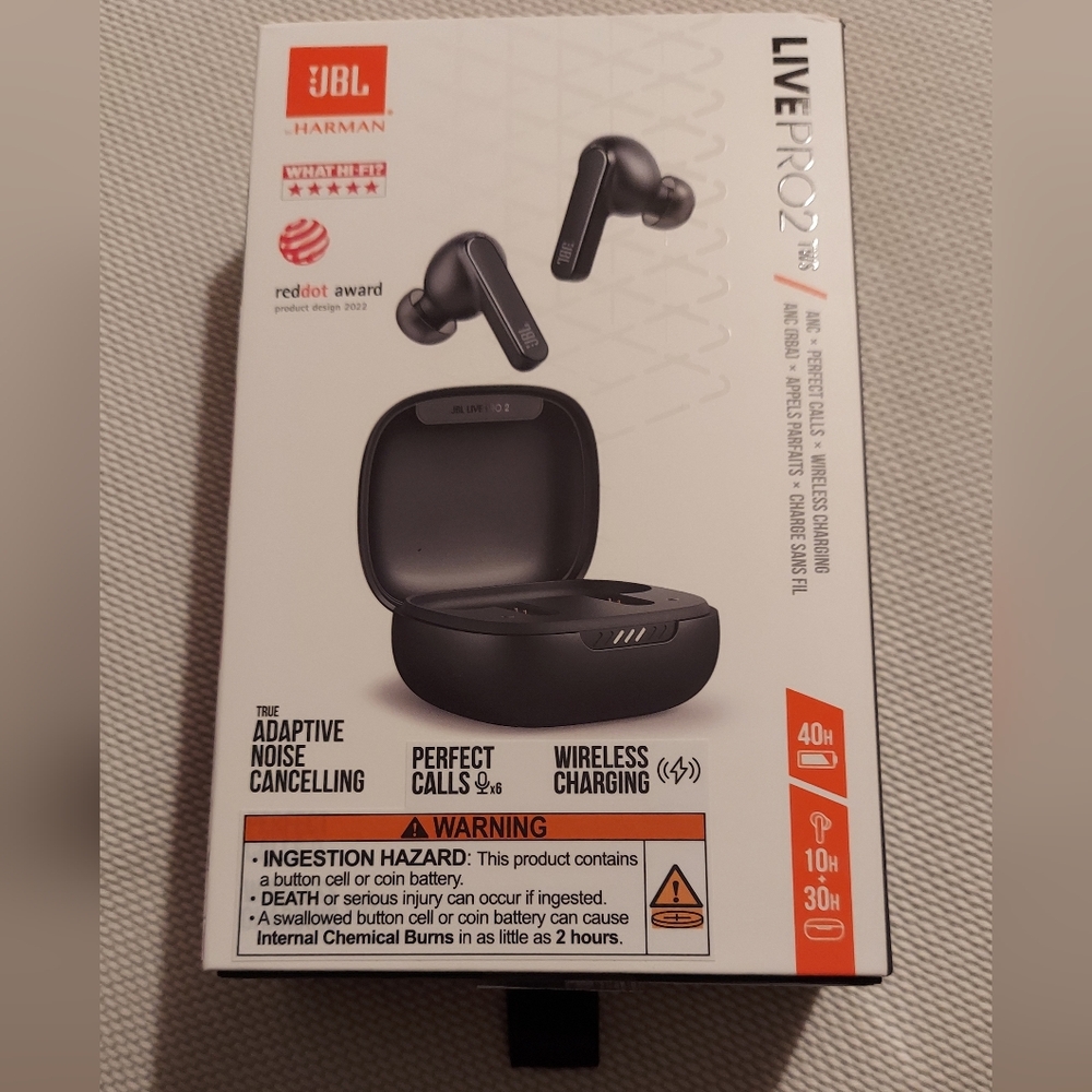 Best seller JBL Live Pro 2 TWS true wireless noise cancelling earbuds NEW